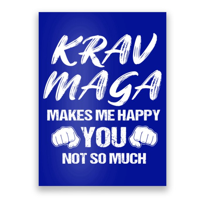 Krav Maga Mixed Martial Arts Mma Self Defense Contact Combat Gift Poster