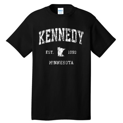 Kennedy Minnesota Mn Vintage Athletic Sports Design Tall T-Shirt