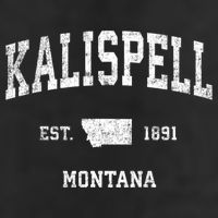 Kalispell Montana Mt Vintage Athletic Sports Design Cute Gift Hat