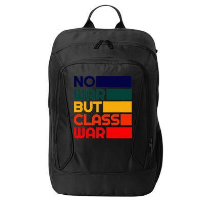 Karl Marx No War But Class War Radical Leftist City Backpack