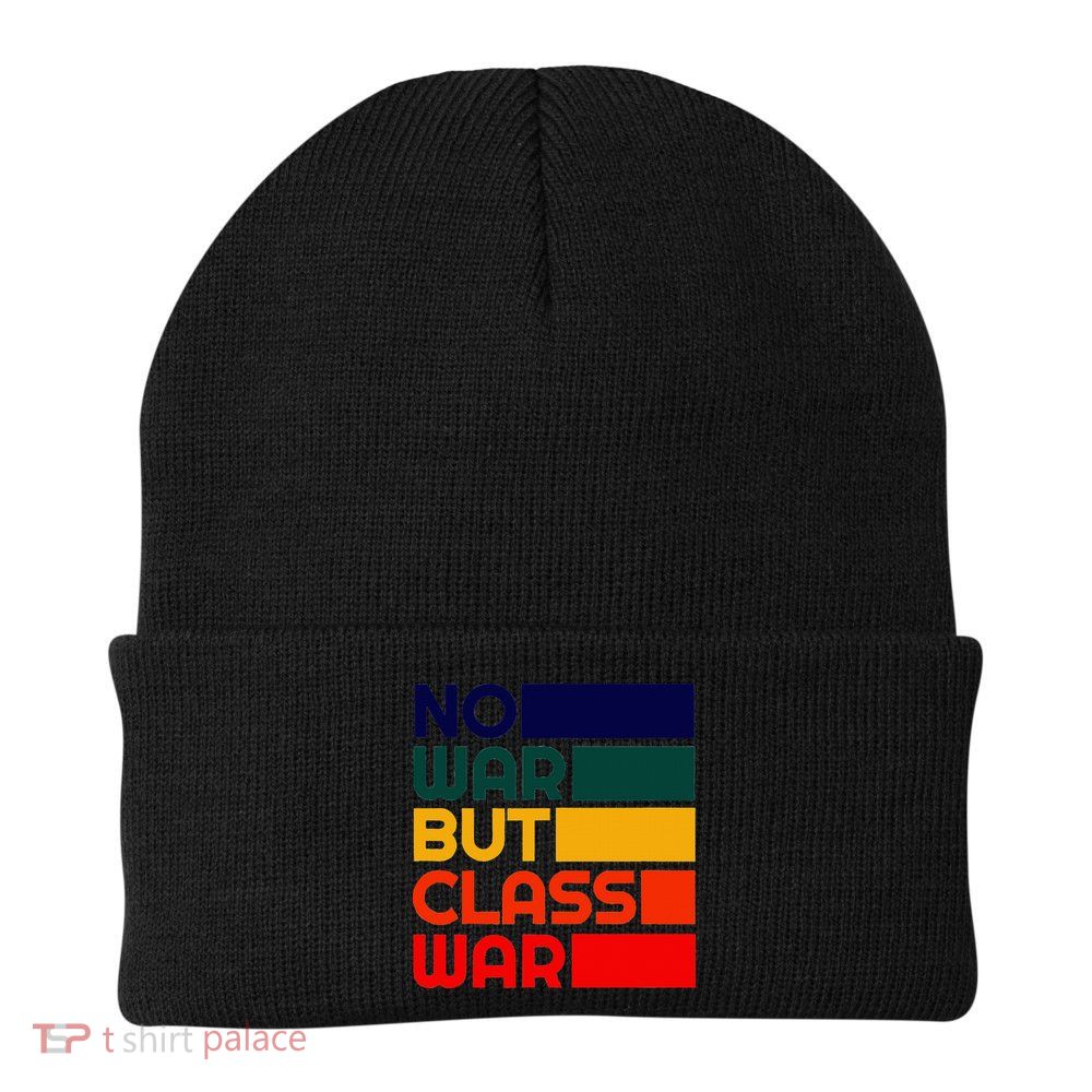 Karl Marx No War But Class War Radical Leftist Beanie
