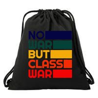 Karl Marx No War But Class War Radical Leftist Drawstring Bag