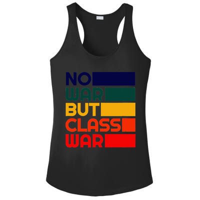 Karl Marx No War But Class War Radical Leftist Ladies PosiCharge Competitor Racerback Tank