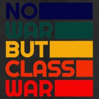 Karl Marx No War But Class War Radical Leftist 25L Jumbo Tote