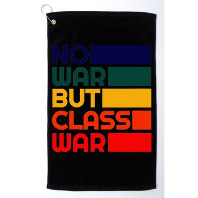 Karl Marx No War But Class War Radical Leftist Golf Towel