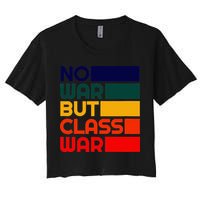 Karl Marx No War But Class War Radical Leftist Crop Top
