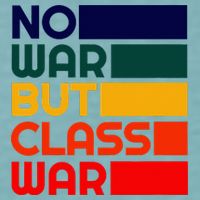 Karl Marx No War But Class War Radical Leftist Sueded Cloud Jersey T-Shirt