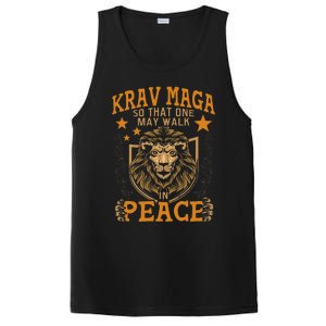 Krav Maga One May Walk In Peace Israeli Self Defense Mma PosiCharge Competitor Tank