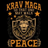 Krav Maga One May Walk In Peace Israeli Self Defense Mma Kids Hoodie
