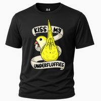 Kisss My Parrot Underfluffies I Yellow Monk Parakeet Quaker Cooling Performance Crew T-Shirt
