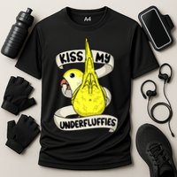 Kisss My Parrot Underfluffies I Yellow Monk Parakeet Quaker Cooling Performance Crew T-Shirt