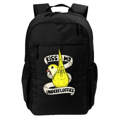 Kisss My Parrot Underfluffies I Yellow Monk Parakeet Quaker Backpack
