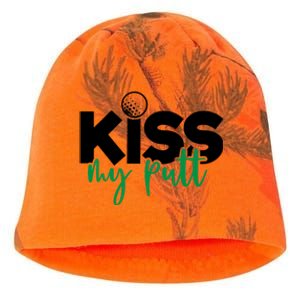 Kiss My Putt Golf Kati - Camo Knit Beanie