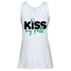 Kiss My Putt Golf Ladies Essential Flowy Tank