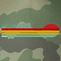 Kalamazoo Michigan Retro Legacy Tie Dye Trucker Hat