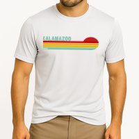 Kalamazoo Michigan Retro Cooling Performance Crew T-Shirt