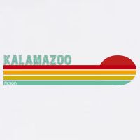 Kalamazoo Michigan Retro Cooling Performance Crew T-Shirt