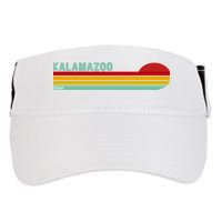 Kalamazoo Michigan Retro Adult Drive Performance Visor