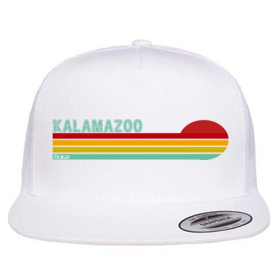 Kalamazoo Michigan Retro Flatbill Hat