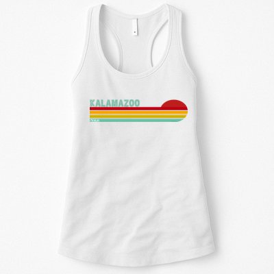 Kalamazoo Michigan Retro Womens Tank Top
