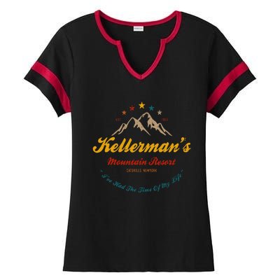 KellermanS Mountain Resort IVe Had The Time Of My Life Ladies Halftime Notch Neck Tee