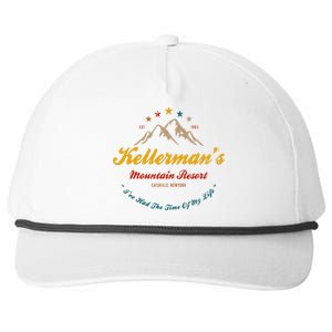 KellermanS Mountain Resort IVe Had The Time Of My Life Snapback Five-Panel Rope Hat