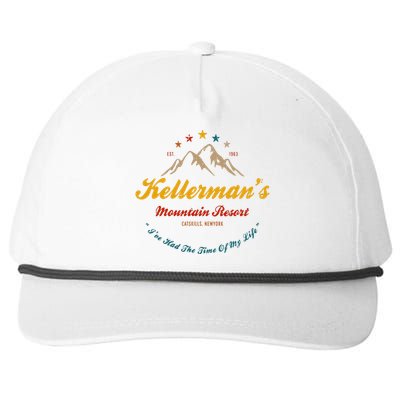 KellermanS Mountain Resort IVe Had The Time Of My Life Snapback Five-Panel Rope Hat