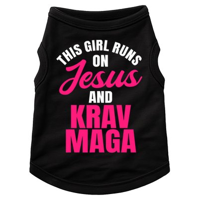 Krav Maga Run On Jesus MMA Self Defense Contact Combat Doggie Tank