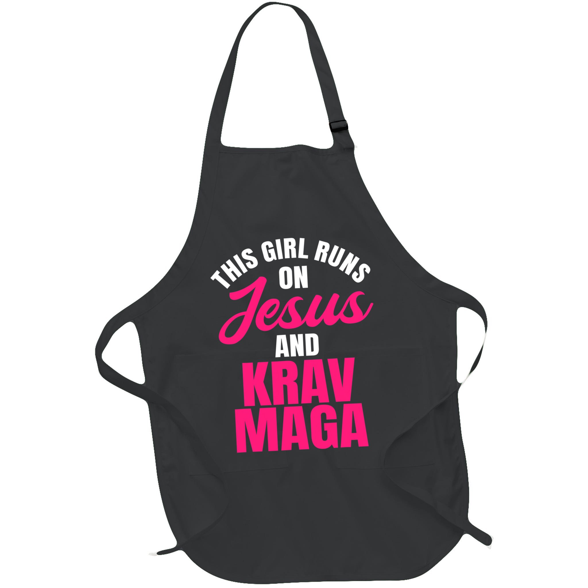 Krav Maga Run On Jesus MMA Self Defense Contact Combat Apron