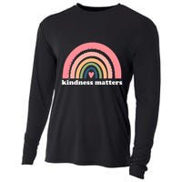 Kindness Matters Rainbow Heart Cooling Performance Long Sleeve Crew