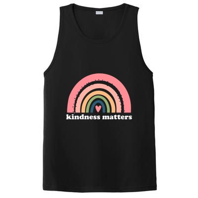 Kindness Matters Rainbow Heart PosiCharge Competitor Tank