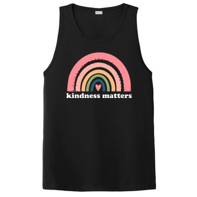 Kindness Matters Rainbow Heart PosiCharge Competitor Tank