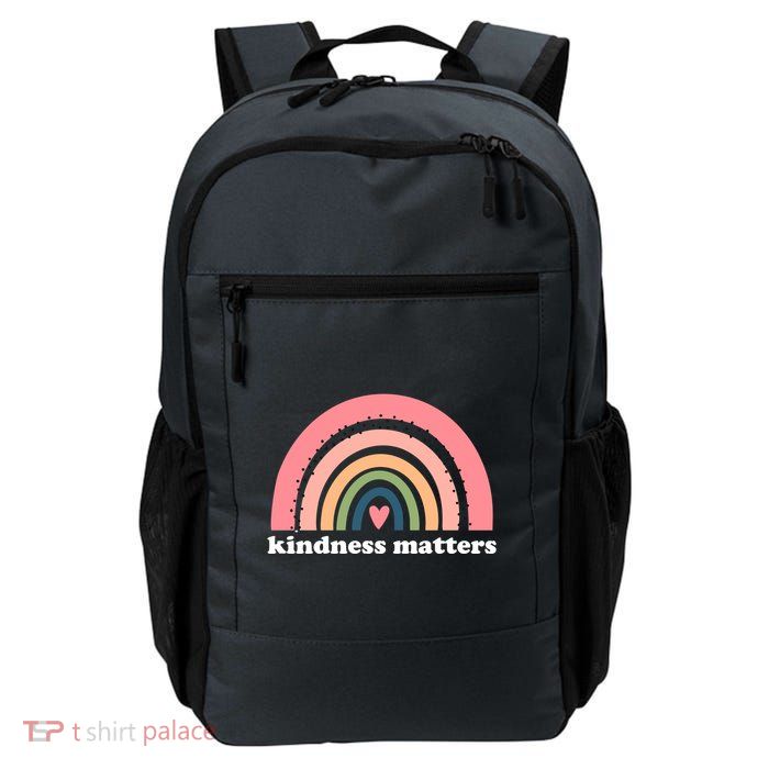 Kindness Matters Rainbow Heart Backpack