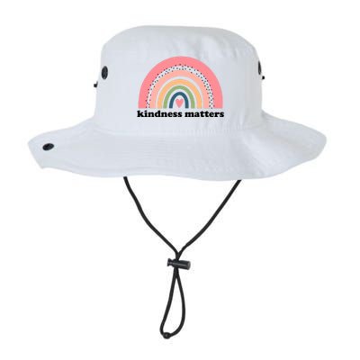 Kindness Matters Rainbow Heart Legacy Cool Fit Booney Bucket Hat