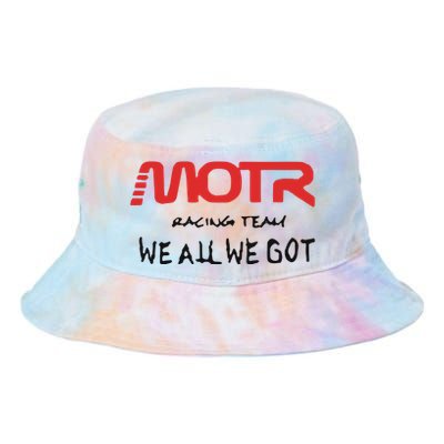 Kidcudi Motr Racing Team We All We Got Tie Dye Newport Bucket Hat