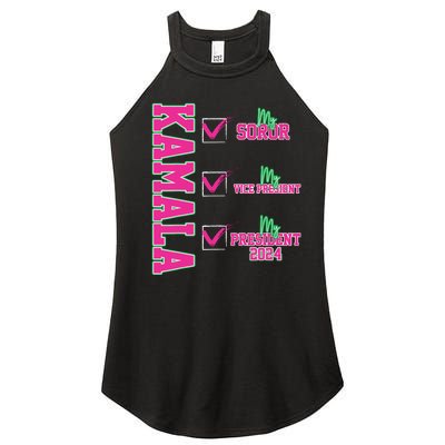 Kamala My Soror My President Kamala Harris 2024 President Women’s Perfect Tri Rocker Tank