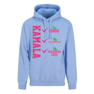 Kamala My Soror My President Kamala Harris 2024 President Unisex Surf Hoodie