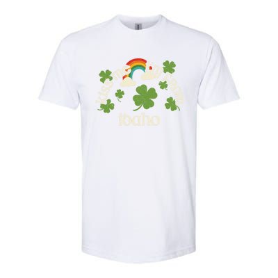 Kiss Me Shamrock Great Gift State St Patrick's Day Idaho Great Gift Softstyle CVC T-Shirt