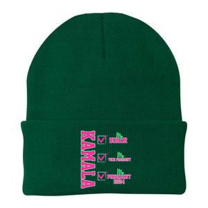 Kamala My Soror My President Kamala Harris 2024 President Knit Cap Winter Beanie