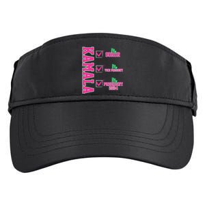 Kamala My Soror My President Kamala Harris 2024 President Adult Drive Performance Visor