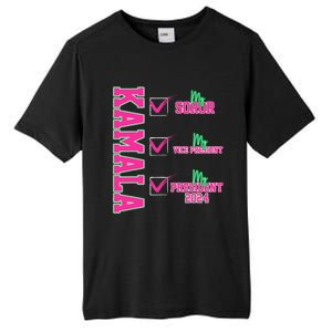 Kamala My Soror My President Kamala Harris 2024 President Tall Fusion ChromaSoft Performance T-Shirt