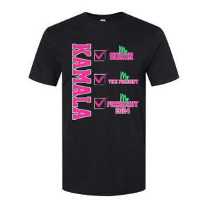 Kamala My Soror My President Kamala Harris 2024 President Softstyle CVC T-Shirt