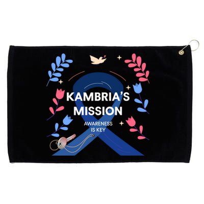 Kambria's Mission Sponsors & Friends Gear Grommeted Golf Towel