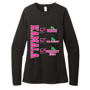 Kamala My Soror My President Kamala Harris 2024 President Womens CVC Long Sleeve Shirt