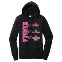 Kamala My Soror My President Kamala Harris 2024 President Women's Pullover Hoodie