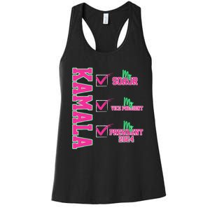 Kamala My Soror My President Kamala Harris 2024 President Women's Racerback Tank