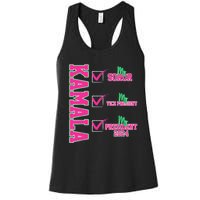 Kamala My Soror My President Kamala Harris 2024 President Women's Racerback Tank