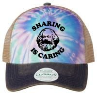 Karl Marx Sharing Is Caring Legacy Tie Dye Trucker Hat