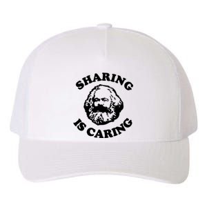 Karl Marx Sharing Is Caring Yupoong Adult 5-Panel Trucker Hat