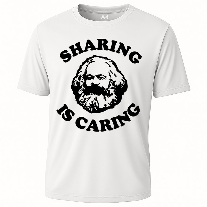 Karl Marx Sharing Is Caring Performance Shirt